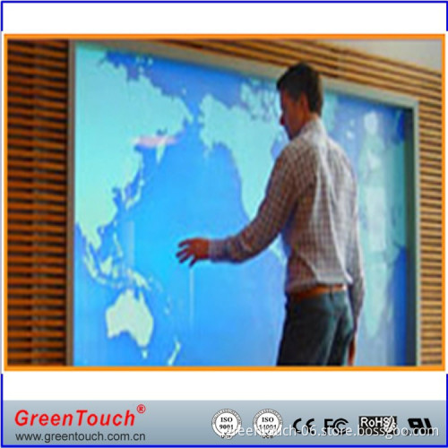 GreenTouch 17"-115"clear touch foil,interactive touch foil,USB touch film through glass